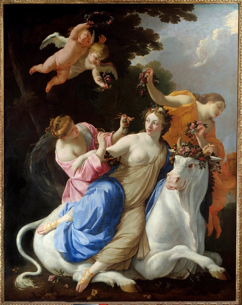 Il rapimento di Europa Pittura - Madrid. Museo Thyssen Bornemisza